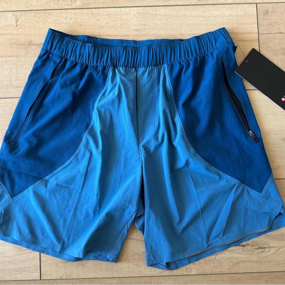 NWT Lululemon Medium Men's Blue Athletic Shorts